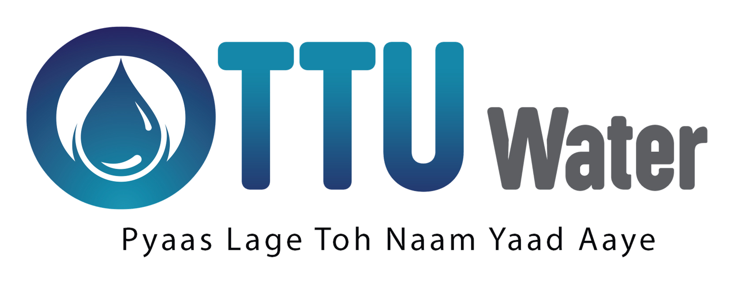 OTTU Water logo - Pyaas Lage Toh Naam Yaad Aaye